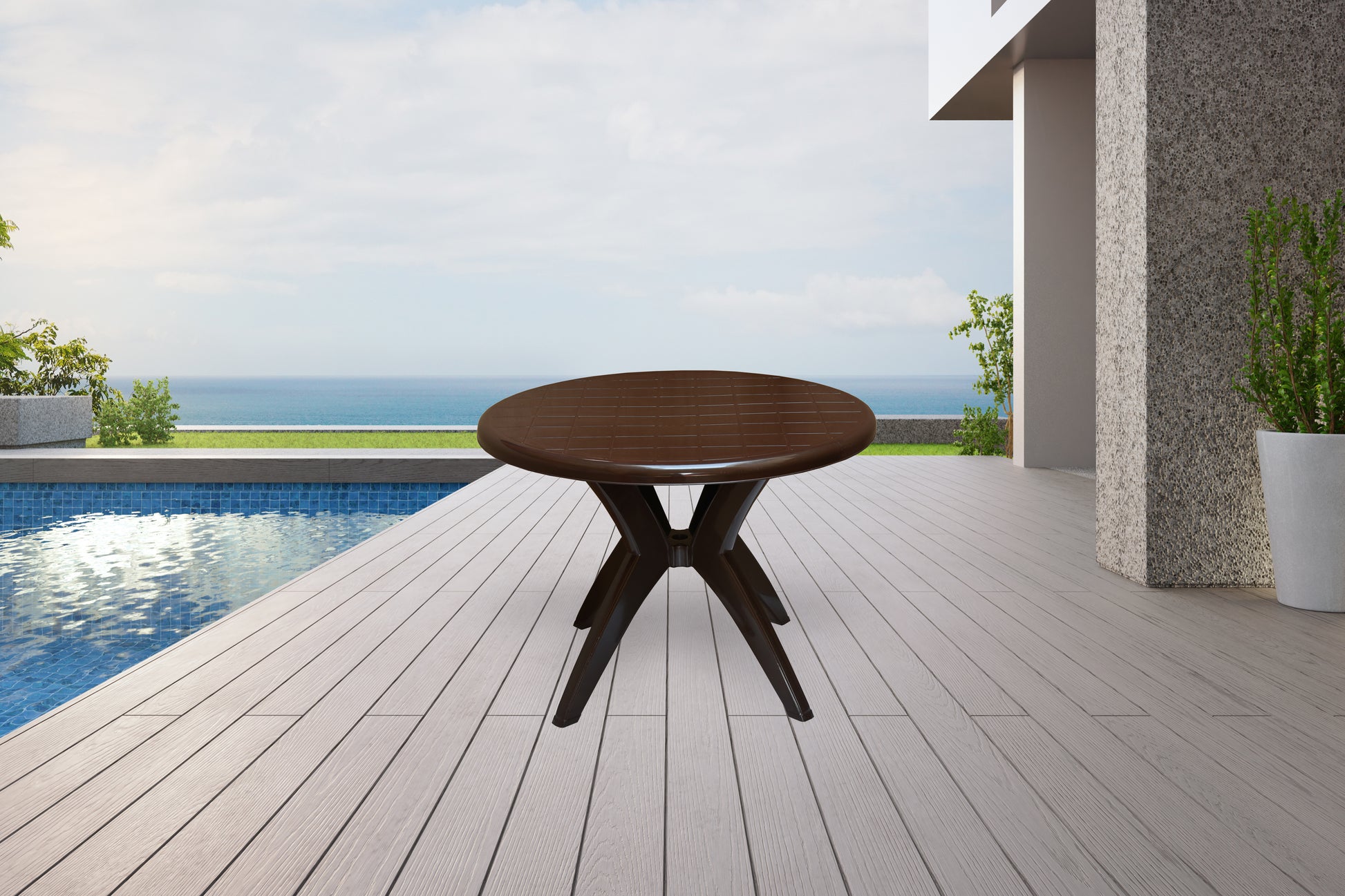 Italica 9508 Plastic Dining Table