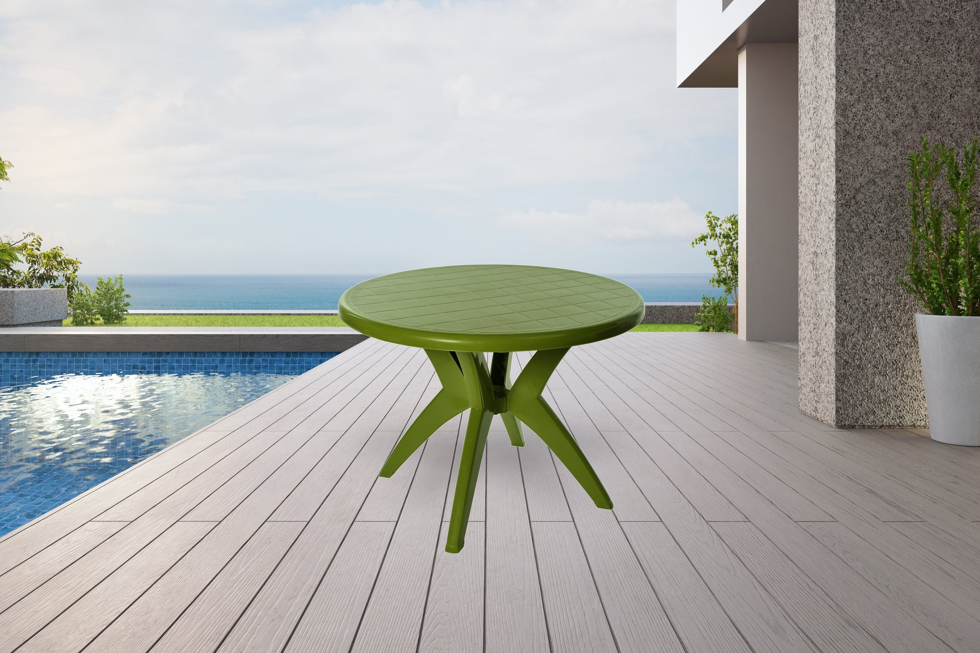 Italica 9508 Plastic Dining Table